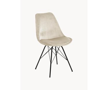Fluwelen stoelen Eris, 2 stuks
