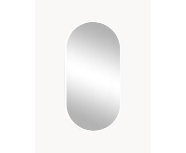 Ovale wandspiegel Starlight met LED-verlichting