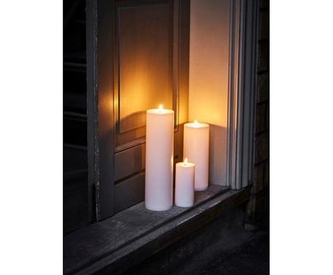 LED-kaars House, H 35 cm