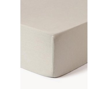 Hoeslaken Airy, gewassen linnen