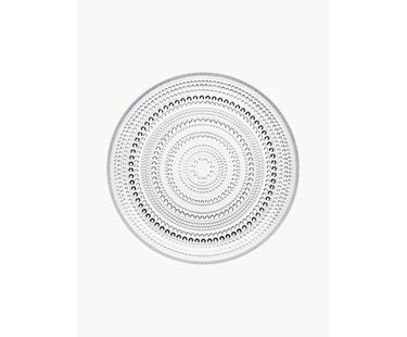 Glazen dinerborden Kastehelmi