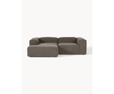 Modulaire hoekbank Lennon uit boucl&eacute;