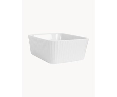 Ovenschalen Flora met geribbeld oppervlak, 2 stuks