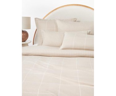 Flanellen dekbedovertrek Noelle