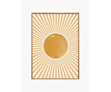 Wanddecoratie Boho Sun
