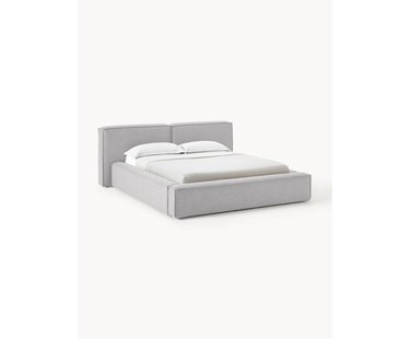 Gestoffeerd bed Lennon met opbergruimte