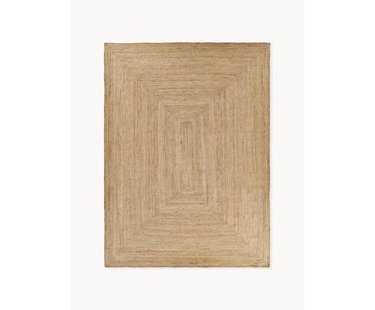 Handgemaakt juten vloerkleed Sharmila