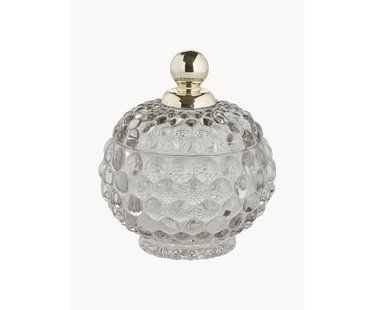 Kleine kerstbal opbergpot Myan