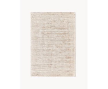 Handgeweven viscose vloerkleed Jane