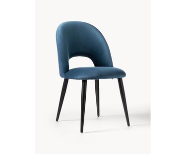 Fluwelen stoel Rachel