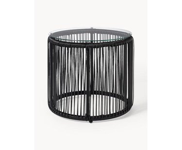 Bijzettafel Bahia van kunststoffen vlechtwerk