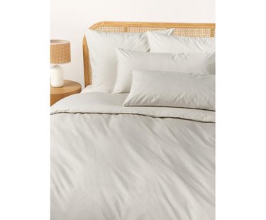 Katoenen perkal dekbedovertrek Elsie