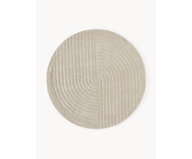 Rond wollen vloerkleed Mason, handgetuft Rond wollen vloerkleed Mason, handgetuft