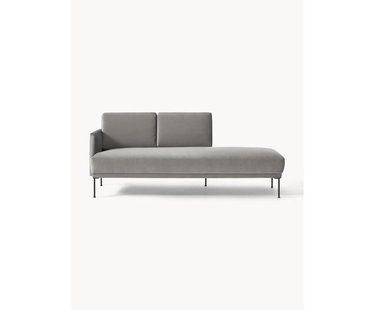 Fluwelen chaise longue Fluente