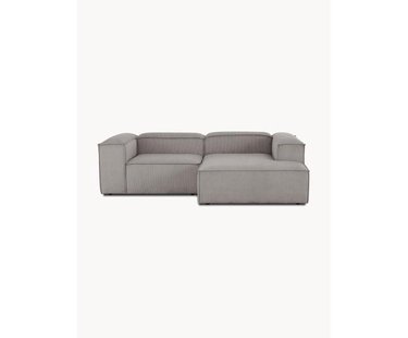 Modulaire hoekbank Lennon van corduroy