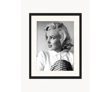 Ingelijste digitale print Marilyn Monroe