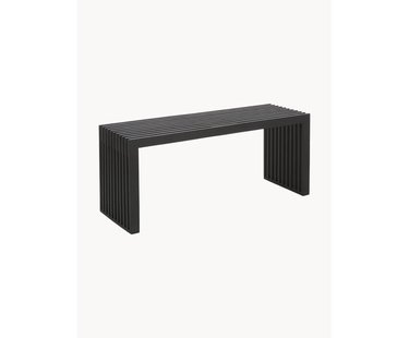 Zitbank Rib uit mahoniehout