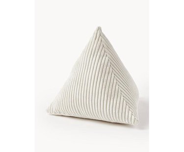 Driehoekige corduroy kussen Kylen