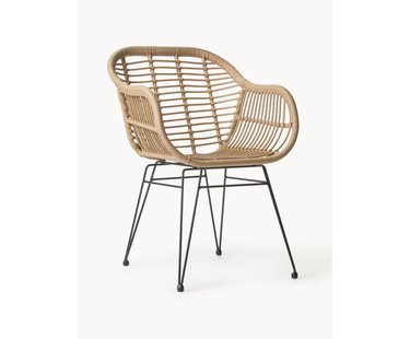 Polyrotan armstoelen Costa, 2 stuks