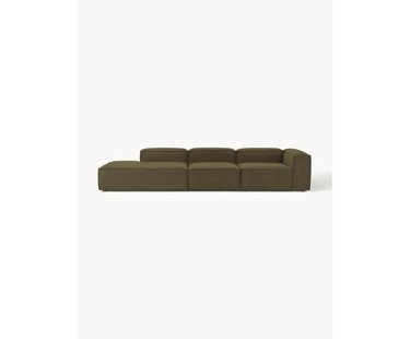 Modulaire XL chaise longue Lennon uit boucl&eacute;