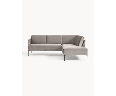 Fluwelen hoekbank Fluente