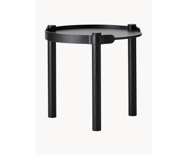 Ronde bijzettafel Woody van eikenhout