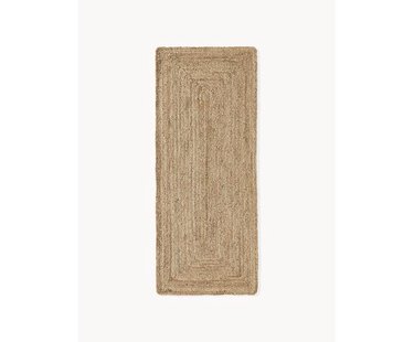 Handgemaakte juten loper Sharmila