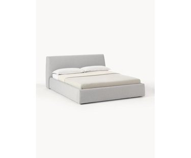 Gestoffeerd bed Cloud met opbergruimte