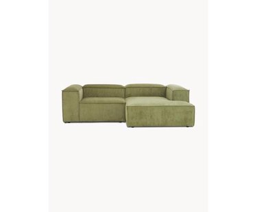 Modulaire hoekbank Lennon van corduroy