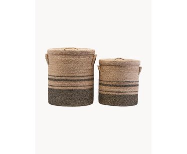 Opbergmanden Laundo, 2-delig