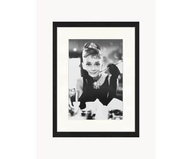 Ingelijste digitale print Audrey