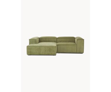 Modulaire hoekbank Lennon van corduroy