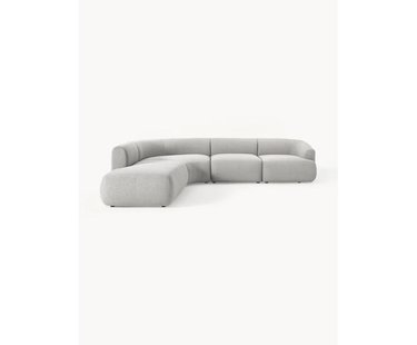 Modulaire boucl&eacute; hoekbank Sofia (4 zits)