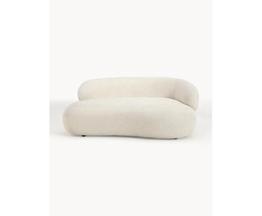 Bank Alba (2-zits) uit teddy boucl&eacute;