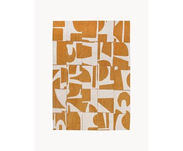 Vloerkleed Campanula met grafisch patroon