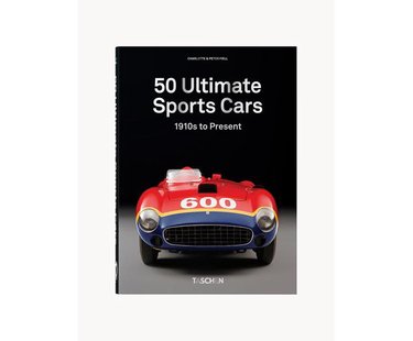 Ge&iuml;llustreerd boek 50 Ultimate Sports Cars: 1910s to Present