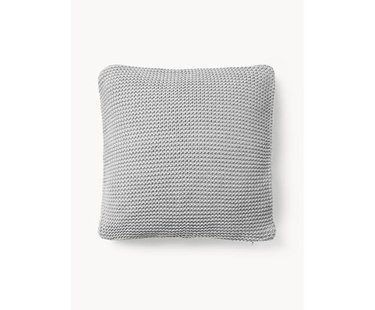 Gebreide kussenhoes Adalyn van biokatoen