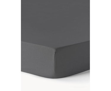 Topper hoeslaken Elsie, katoen perkal