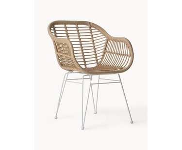 Polyrotan armstoelen Costa, 2 stuks