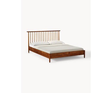 Houten bed Windsor met hoofdeinde van grenenhout