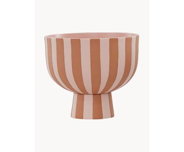 Handgemaakte decoratieve schaal Toppu