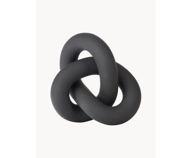 Handgemaakt decoratief object Knot, H 9 cm