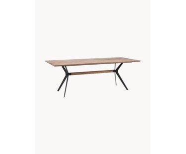 Eettafel Downtown van eikenhout, in verschillende formaten