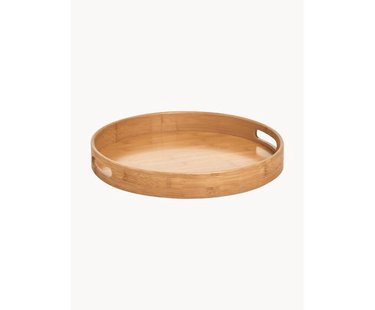 Rond bamboe dienblad Ambo