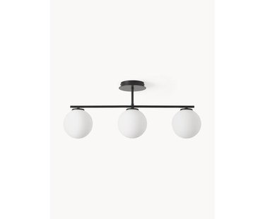 Plafondlamp Atlanta van opaalglas