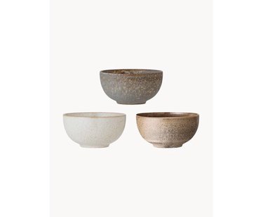 Handgemaakte schalen Addison, 3-delig