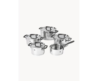 Kookpotten Bellasera van roestvrij staal, 5-delig