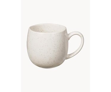 Handgemaakte XL theemokken Nordic Vanilla, 2 stuks