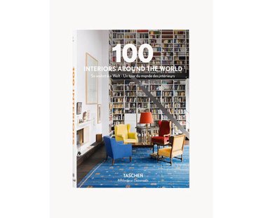 Ge&iuml;llustreerd boek 100 Interiors around the World