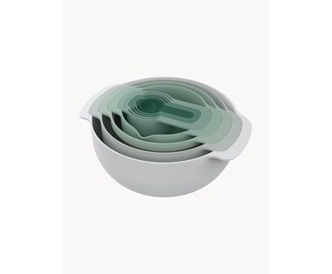 Schalen en maatlepels Nest Plus, 9-delig